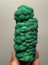 Load image into Gallery viewer, 4.1” High-Grade Malachite Stalactite “Cave” Formation | DR Congo | Mineral Collector Specimen