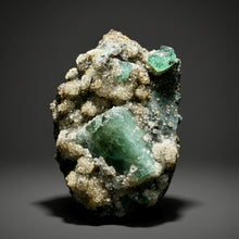 Load image into Gallery viewer, Rare Tenebrescent Color-Changing Cubic Fluorite | Hidden Forest Pocket — Diana Maria Mine, Frosterley, Weardale, County Durham, England