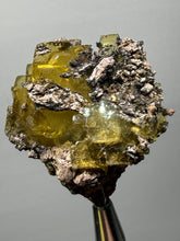 Load image into Gallery viewer, Vibrant Yellow Barite | Collector Display Specimen | Taourirt Mine, Morocco