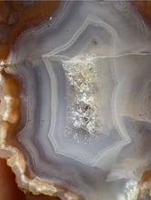 Load image into Gallery viewer, Moroccan Red and Purple Banded Agate Sahara | High Atlas | Polished