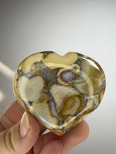 Load image into Gallery viewer, Cobra Jasper Puff Heart from India • High Grade