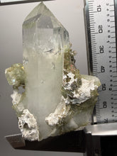 Load image into Gallery viewer, Chlorite-Included Quartz Cluster (Green Phantom Quartz) | Pakistan Mineral Specimen