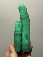 Load image into Gallery viewer, 4.3” High-Grade Malachite Stalactite “Cave” Formation | DR Congo | Mineral Collector Specimen