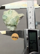Load image into Gallery viewer, Luminous Mint Apophyllite with Glittering Druzy Sugar Quartz – India