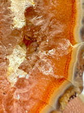 Load image into Gallery viewer, Polished Malawi Agate Half – High-Grade African Banded Agate Display Specimen