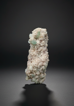 Load image into Gallery viewer, Light Purple Lepidolite with Light Green Tourmaline on Matrix – Pakistan Mineral Specimen | Collector Grade