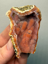 Load image into Gallery viewer, “Goblin Chalcedony” Pink & Orange Druzy Botryoidal Stalactites — Tichka Massif, High Atlas, Morocco