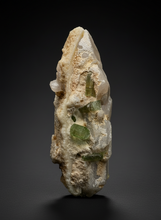 Load image into Gallery viewer, Pink Morganite, Mint Green Tourmaline, Purple Lepidolite in Quartz – Pegmatite Mineral Specimen from Pakistan