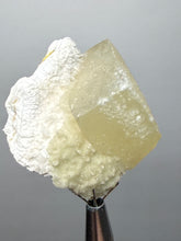 Load image into Gallery viewer, Rare Druzy Golden “Diamond” Calcite on Zeolite Matrix — Maharashtra, India | Collector Cabinet Specimen