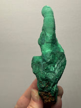 Load image into Gallery viewer, 5.5” High-Grade Malachite Stalactite “Cave” Formation | DR Congo | Mineral Collector Specimen