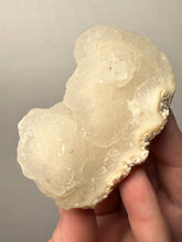 Load image into Gallery viewer, High-Grade “Dream Cloud” Druzy Chalcedony Stalactite — Maharashtra, India (Collector Display Specimen)