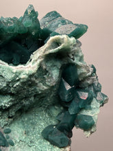 Load image into Gallery viewer, Green Heulandite & Pink Apophyllite | Deccan Traps, Maharashtra, India