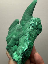 Load image into Gallery viewer, 4.6” High-Grade Malachite Stalactite “Cave” Formation | DR Congo | Mineral Collector Specimen
