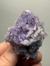 Load image into Gallery viewer, 2.4” Indonesian Grape Agate (Radial Spray Terminated Quartz) Display Specimen | Mamuju, West Sulawesi, Indonesia
