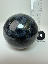 Load image into Gallery viewer, Iolite with Gemmy Inclusions Sphere • from Brazil