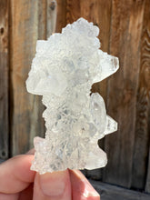 Load image into Gallery viewer, Clear Gem Apophyllite Encrusted Stalactite • Maharashtra, India