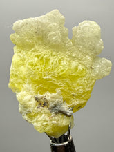 Load image into Gallery viewer, Vibrant Yellow Brucite Thumbnail Mineral Specimen | Collector Crystal from Killa Saifullah District in Balochistan Province, Pakistan