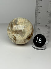 Load image into Gallery viewer, Sun and Moonstone Sphere