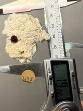 Load image into Gallery viewer, High-Grade Naturally Faceted Red Spessartine Garnet on Matrix — Skardu, Pakistan