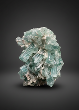 Load image into Gallery viewer, Blue Indicolite Tourmaline on Matrix – Pegmatite Mineral Specimen from Pakistan