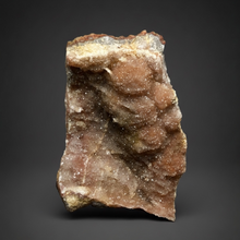 Load image into Gallery viewer, Natural Botryoidal Goethite on Druzy Amethyst Cluster | Collector Mineral Specimen | Morocco