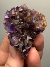 Load image into Gallery viewer, Premium Hematite-Phantom Deep Magenta Ametrine Cluster | Deccan Traps, India | Collector Mineral Specimen