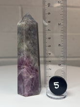 Load image into Gallery viewer, Blue Rose Quartz Obelisk Tower from Brazil • High Grade