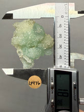 Load image into Gallery viewer, Luminous Mint Apophyllite with Glittering Druzy Sugar Quartz – India