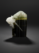 Load image into Gallery viewer, Green Cap Stak Nala Tourmaline with Cleavelandite – Haramosh Mountains, Pakistan | Thumbnail Specimen