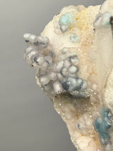 Load image into Gallery viewer, Blue-Green Chrysocolla in Botryoidal Chalcedony Cabinet Specimen | Indonesia