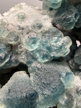 Load image into Gallery viewer, Premium Natural Blue Fluorite on Quartz Matrix
Collector Mineral Specimen – Inner Mongolia, China
Xianghualing Mine, Hunan Province, China