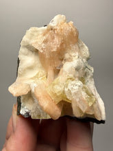 Load image into Gallery viewer, High-Grade Green Apophyllite on Stilbite Zeolite | Premium Indian Mineral Specimen