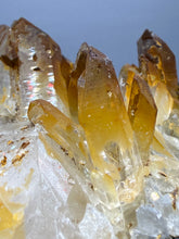 Load image into Gallery viewer, Golden Iron-Stained Himalayan Quartz Cluster | Pakistan | Collector Display Specimen