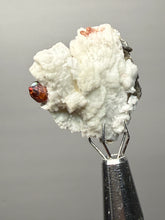 Load image into Gallery viewer, High-Grade Naturally Faceted Red Spessartine Garnet on Matrix — Skardu, Pakistan