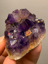Load image into Gallery viewer, Premium Hematite-Phantom Deep Magenta Ametrine Cluster | Deccan Traps, India | Collector Mineral Specimen