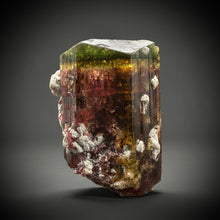 Load image into Gallery viewer, Tri-Color Tourmaline with Feldspar Mineral Specimen – Pakistan