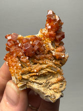 Load image into Gallery viewer, Natural Vanadinite on Matrix | Collector Mineral Specimen | Morocco