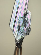 Load image into Gallery viewer, Iridescent Stibnite Crystal Specimen | Raw Antimonite Crystal