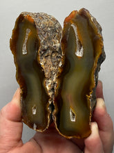 Load image into Gallery viewer, Premium Sumatra Agate Pair (Banded Chalcedony) Display Specimen | Indonesia