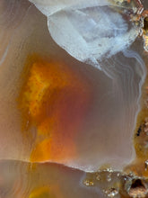 Load image into Gallery viewer, Polished Malawi Agate Half – High-Grade African Banded Agate Display Specimen