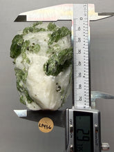 Load image into Gallery viewer, Electric Green Diopside on Quartz – Collector Mineral Specimen (Gilgit-Baltistan) Pakistan