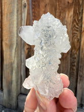 Load image into Gallery viewer, Clear Gem Apophyllite Encrusted Stalactite • Maharashtra, India