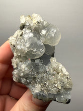 Load image into Gallery viewer, Druzy Chalcedony Stalactite with Druzy Clear Apophyllite | Maharashtra, India