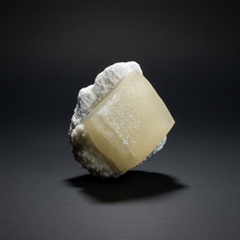 Load image into Gallery viewer, Rare Druzy Golden “Diamond” Calcite on Zeolite Matrix — Maharashtra, India | Collector Cabinet Specimen