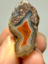 Load image into Gallery viewer, Polished Malawi Agate Half – High-Grade African Banded Agate Display Specimen