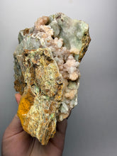Load image into Gallery viewer, 7” Druzy Mint Green Smithsonite Cluster — Indonesia | Collector Mineral Specimen