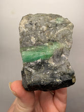 Load image into Gallery viewer, Emerald Variety Green Beryl on Matrix | Northern Bahia, Brazil | Collector Mineral Display Specimen