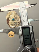 Load image into Gallery viewer, Rare Electric Blue Cavansite on Druzy Matrix – Collector Mineral Specimen | India