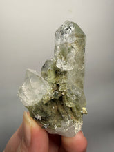 Load image into Gallery viewer, Chlorite-Included Quartz Cluster (Green Phantom Quartz) | Pakistan Mineral Specimen
