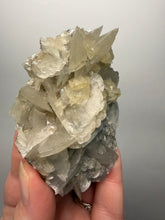 Load image into Gallery viewer, Silvery Bladed “Rose” Calcite Cluster – Yaogangxian Mine, Hunan, China
